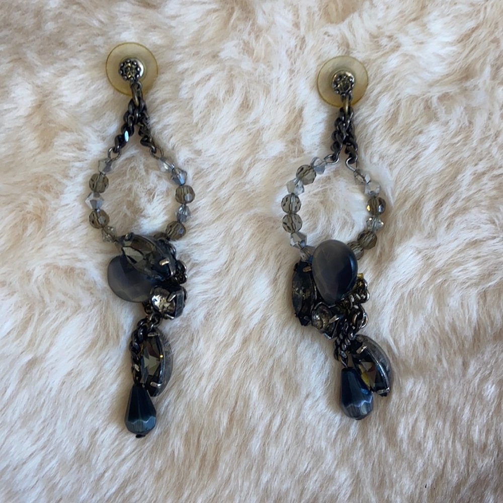 Erickson Beamon Dangle Beaded Earrings